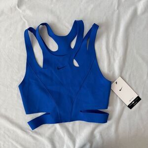 NWT Nike Blue FutureMove Dri-FIT bra XS